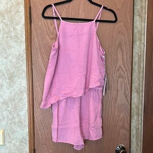O'Neill Pink Textured Romper